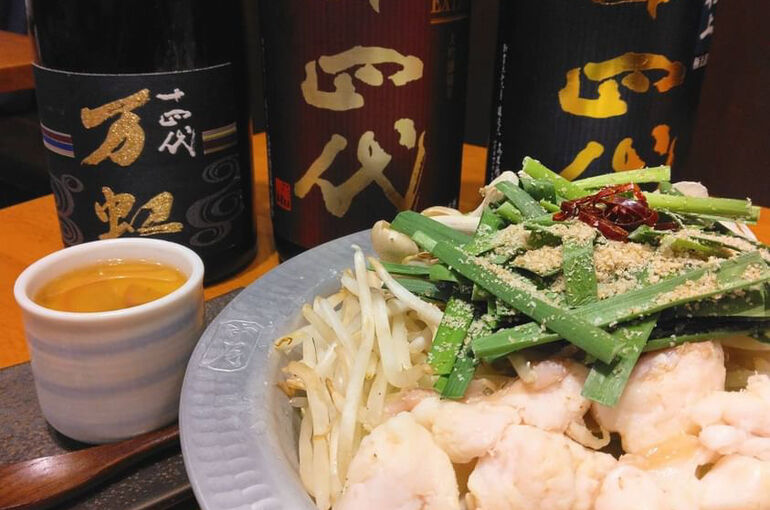 鍋、茶碗蒸し、十四代
